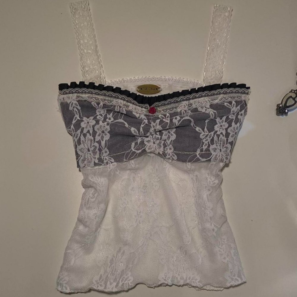 Handmade Jane Coquette Milkmaid Cami Top